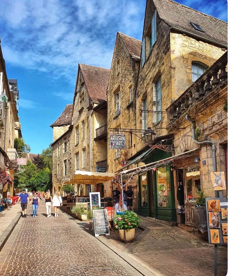 Ferienwohnung Rouge Passion Sarlat Exterior foto